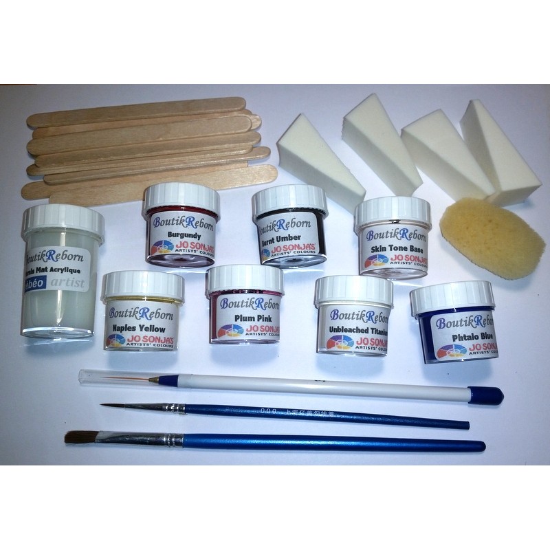 Set Peinture Acrylique de 6 boites - Jovi pas cher