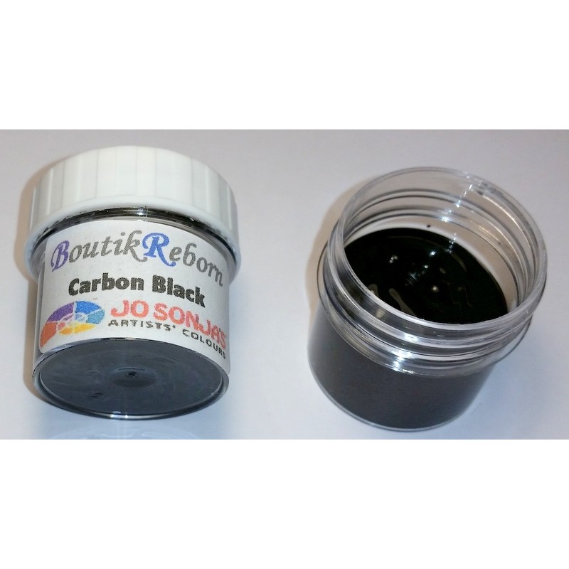 Peinture acrylique CARBON BLACK (Noir)