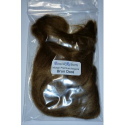 MOHAIR "Premium" Angora BRUN DORE