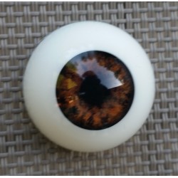 Yeux acrylique Marron Foncé pour reborn