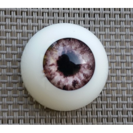 Yeux acrylique Noisette pour reborn