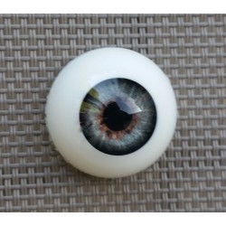 Half Round reborn poupée Optique Acrylique yeux-Vert 18 mm 22 mm 20 mm 