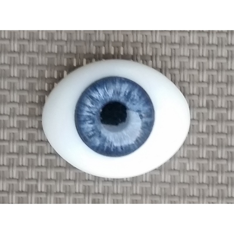 YEUX EN VERRE BLEU