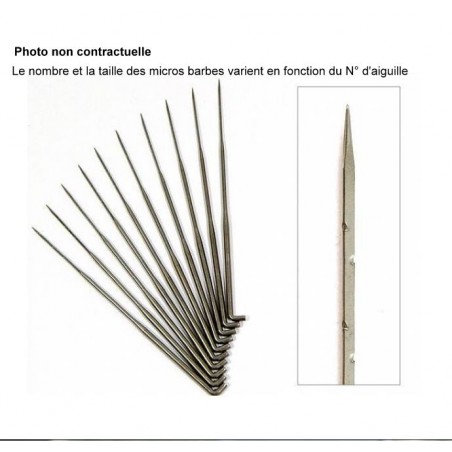 AIGUILLES à rooting à micro barbes - Qualité Allemande AIGUILLES à rooting à micro barbes - Qualité Allemande