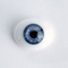 YEUX EN VERRE BLEU COBALT