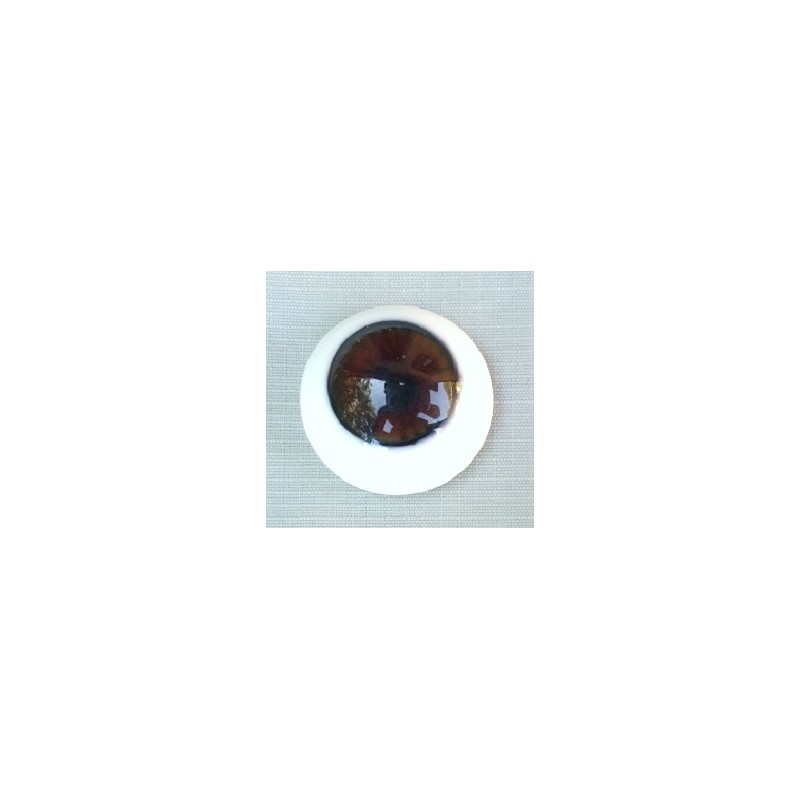 Yeux cristal Marron Foncé