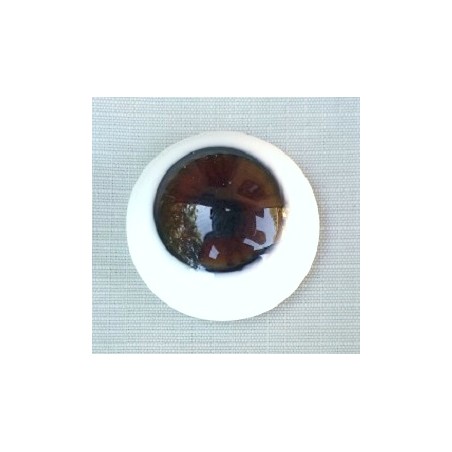 Yeux cristal Marron Foncé