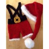 Tenue tricotée main Thème Noël
