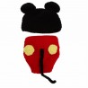 Tenue tricotée main modèle MICKEY