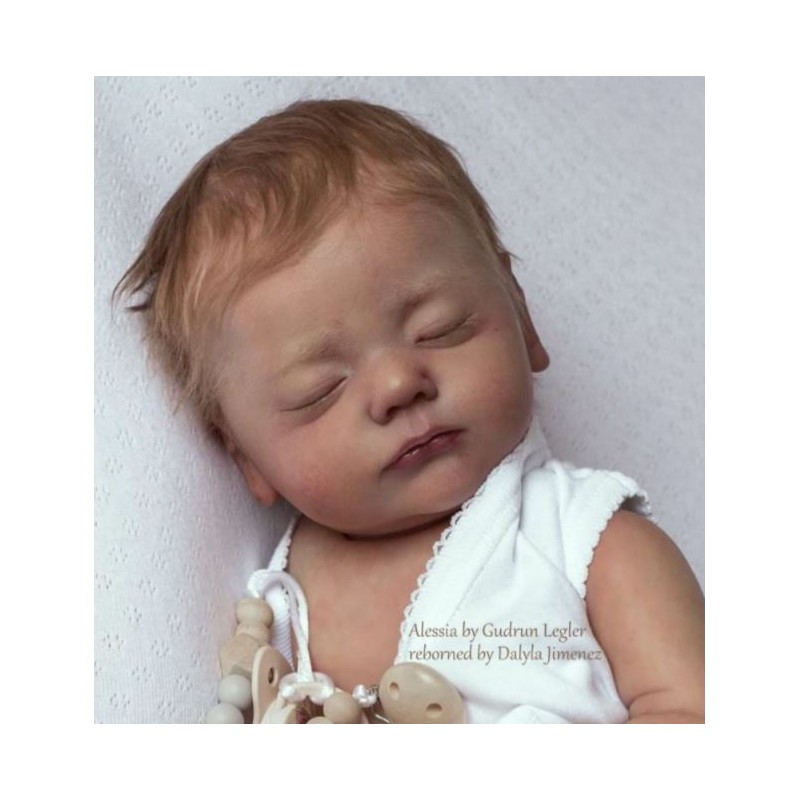 Kit Poupée Reborn 20" Alessia – Bébé Réaliste En Vinyle, édition Limitée Avec Certificat – Cadeau Enfant