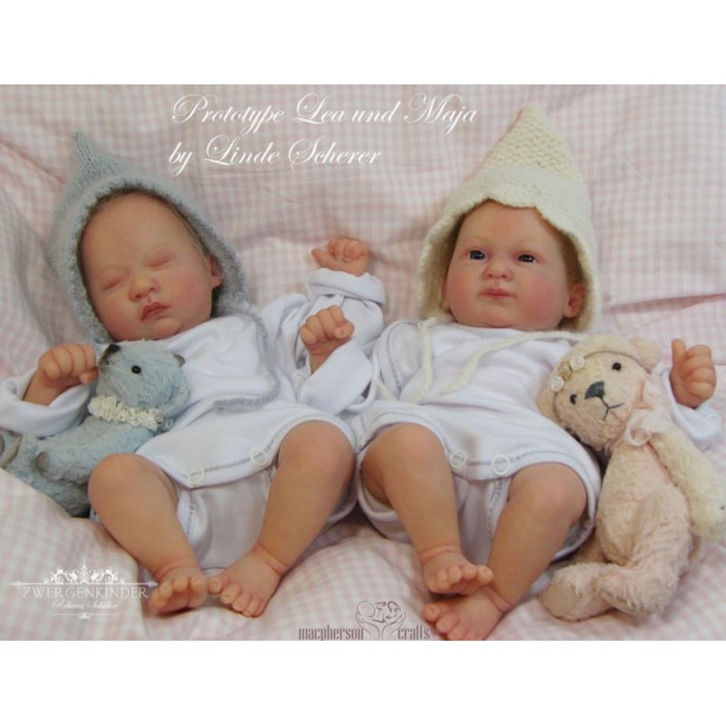 Poupée Reborn Angelo - Kit Angel De Linde Scherer - 50cm - Fabriqué En France