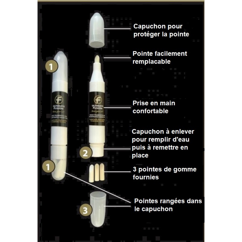 Stylo gomme à peinture ULTIMATE FUSION