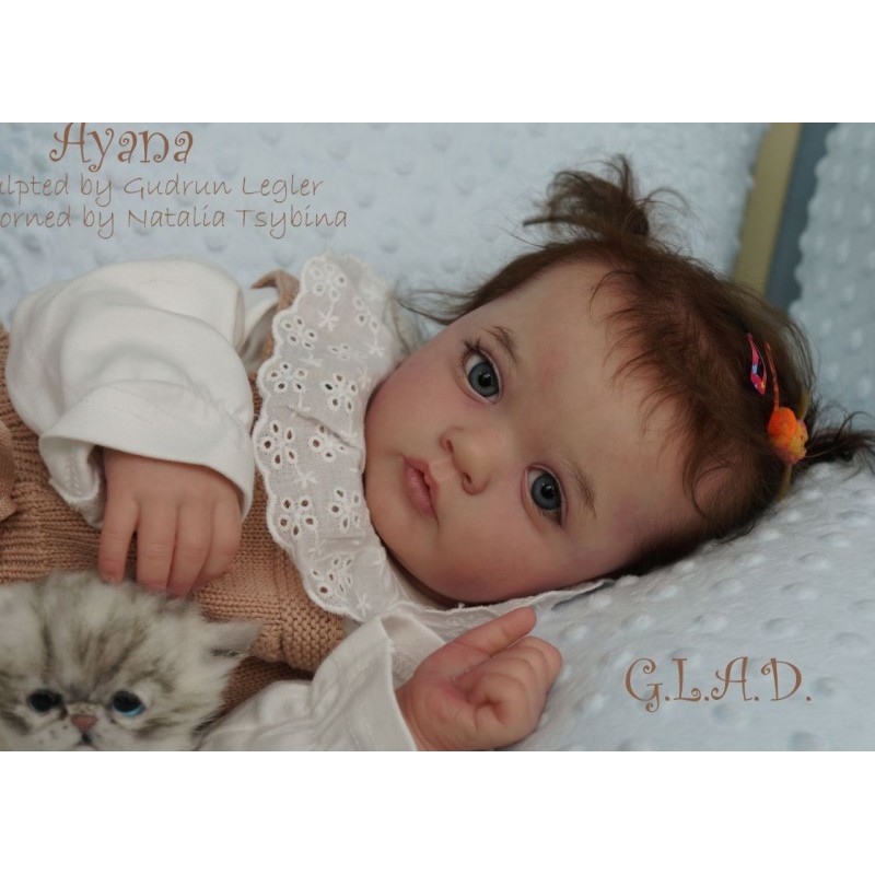 ❤️ Custom Made Reborn Doll from Ayana Gudrun Legler 23”