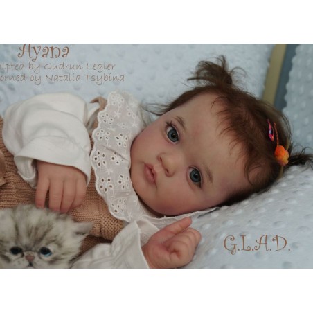 Kit reborn AYANA de Gudrun Legler Kit reborn AYANA de Gudrun Legler