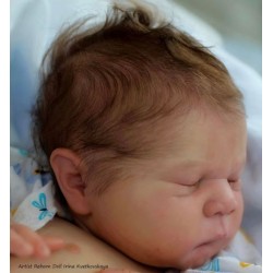 Kit reborn RAVY (21') de Priscila Lopez + body, plaque et COA