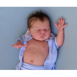 Kit reborn RAVY (21') de Priscila Lopez + body, plaque et COA