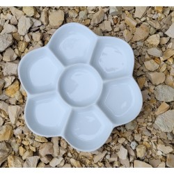Palette en porcelaine