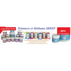 Peintures IRHP (thermo fixable) LIQUIDATION